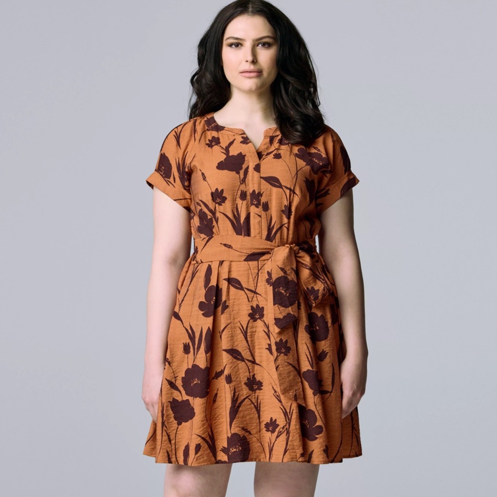 Simply Vera by VeraWang Women’s Floral Dress